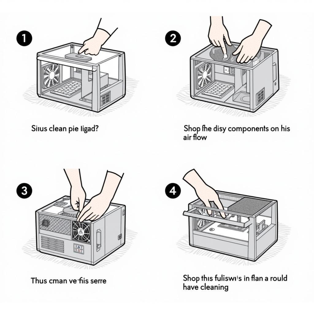 Cleaning the HP Z420 fans