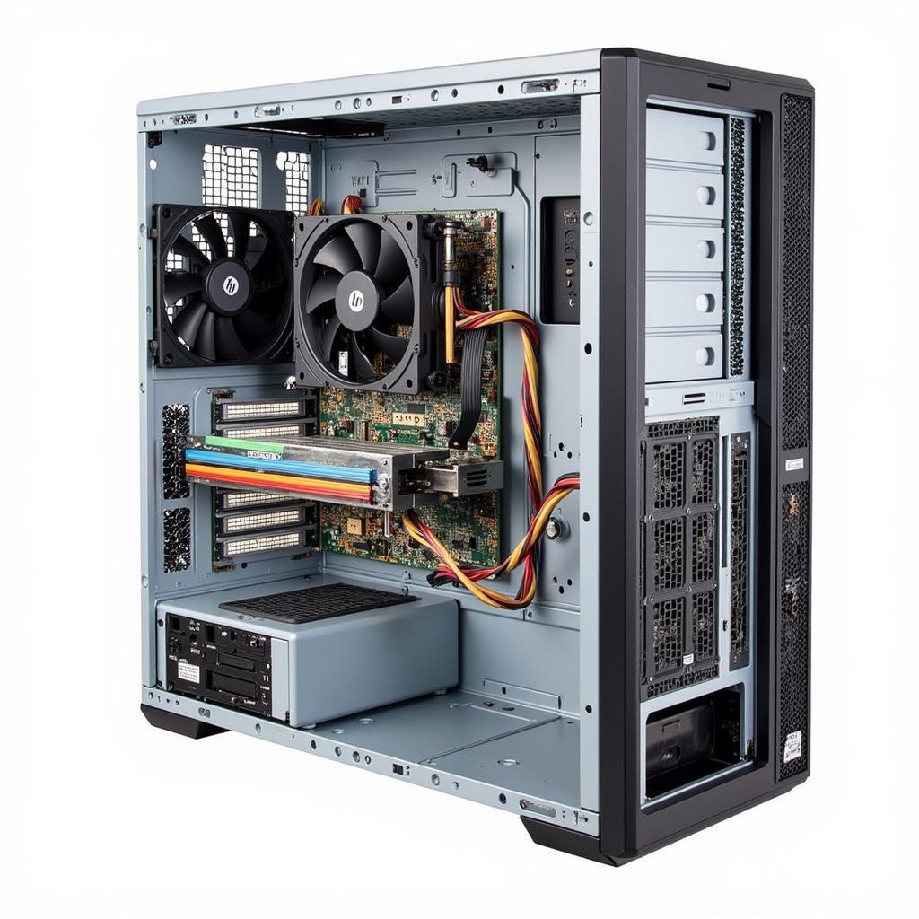 HP Z420 fan system