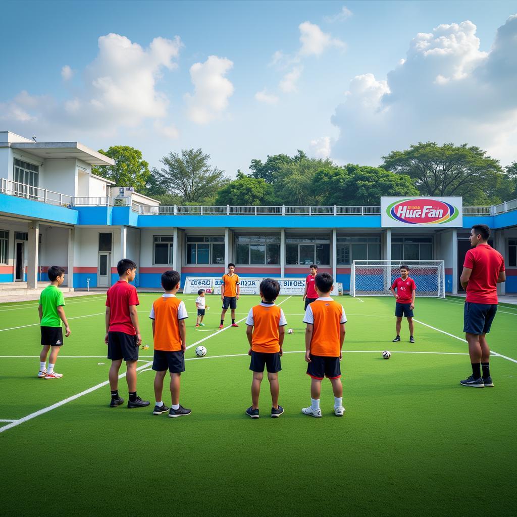 Hua Fan Youth Football Academy in Vinh Long