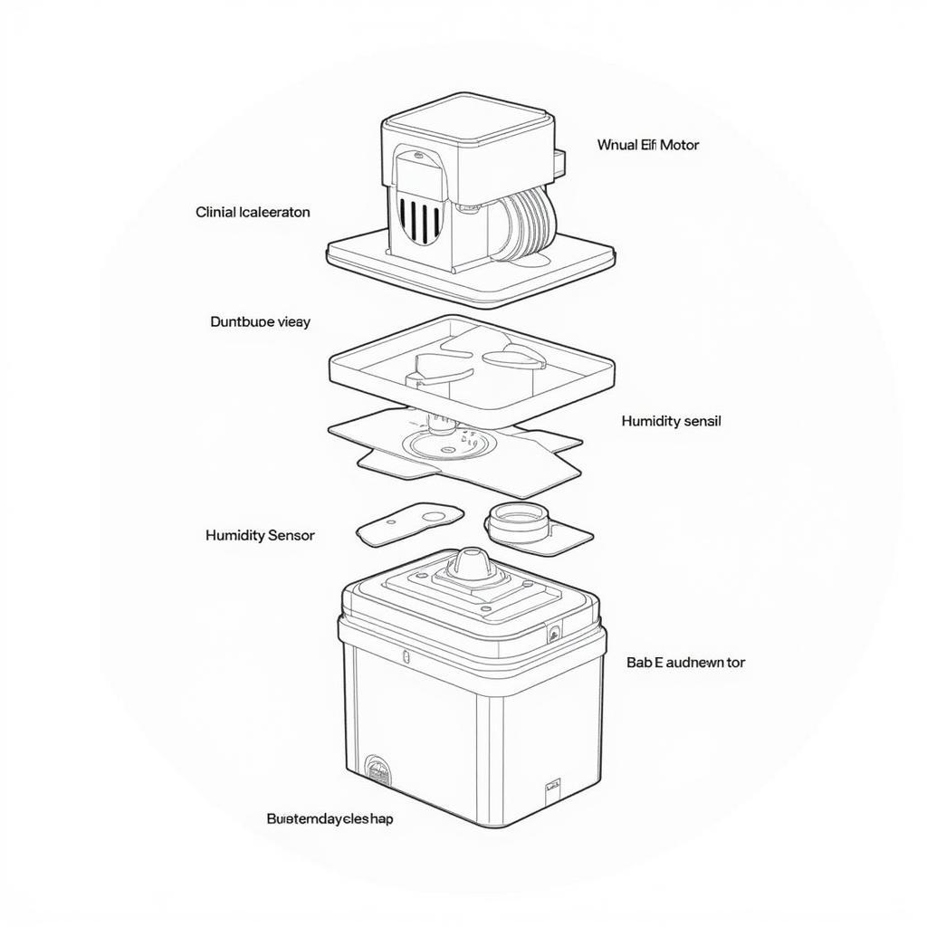 Humidistat Extractor Fan Components Diagram