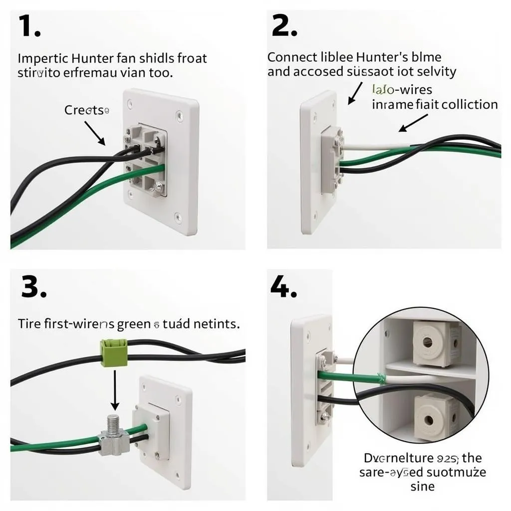 Hunter Fan Wire Installation Process