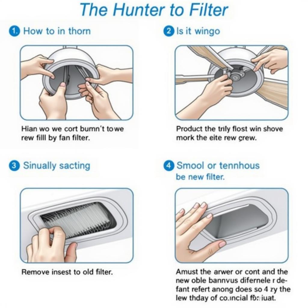 Installing a Hunter Fan Filter