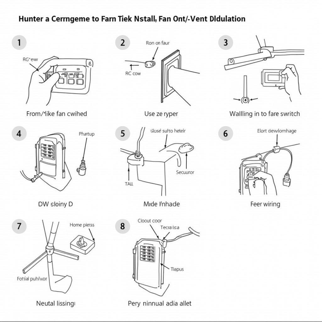 Installing a Hunter Fan Switch