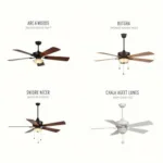 Hunter Leaf Ceiling Fan Styles