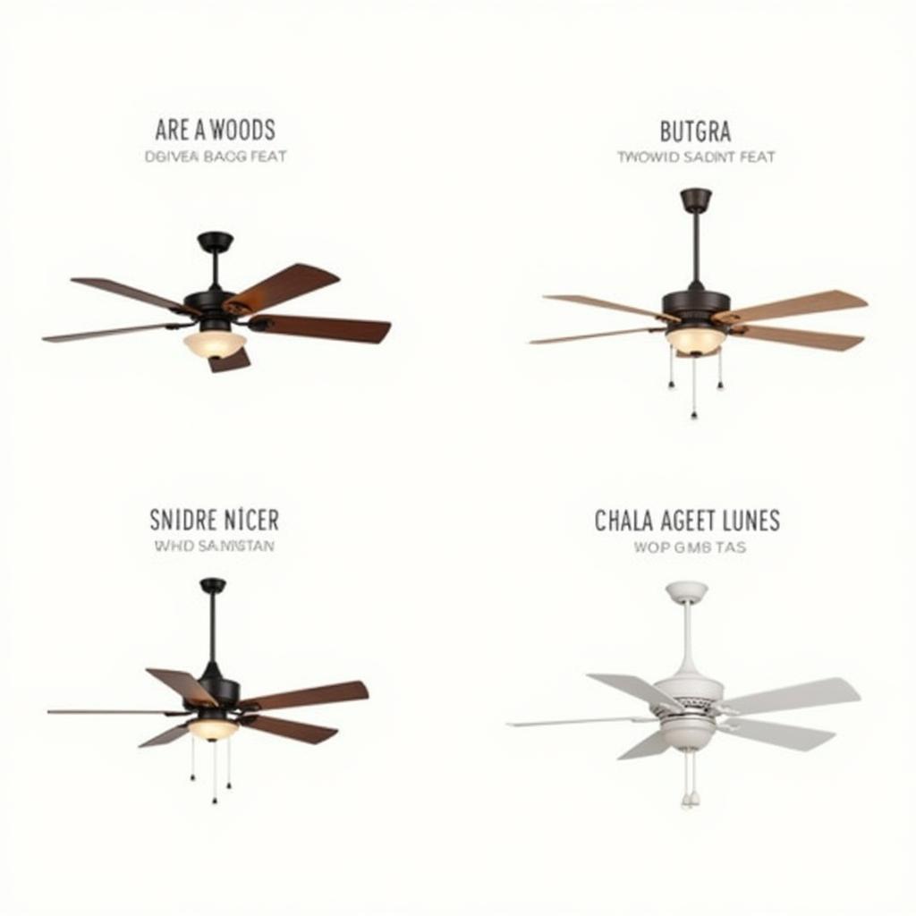 Hunter Leaf Ceiling Fan Styles