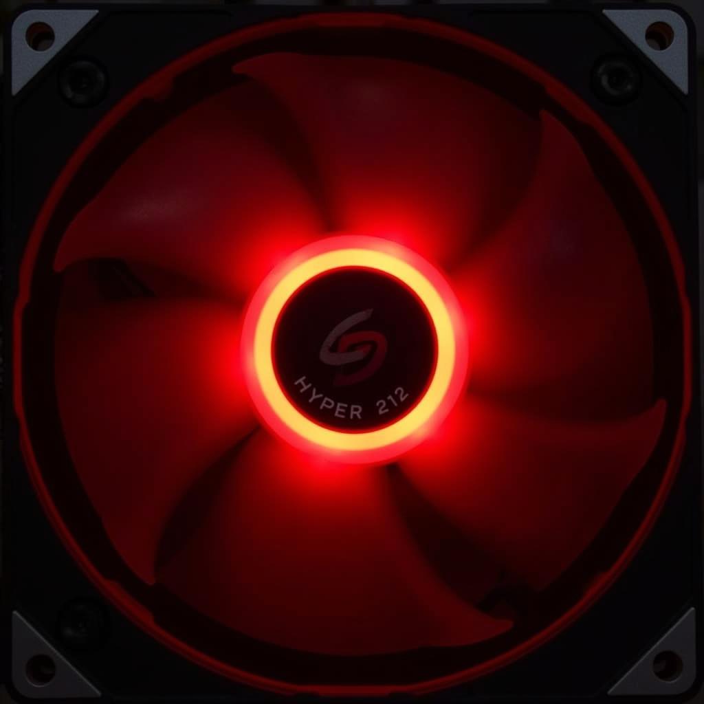 Hyper 212 LED Turbo Red Close-Up