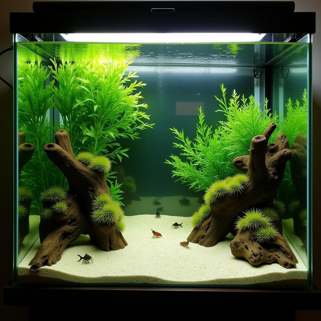 Ideal Fan Shrimp Aquarium