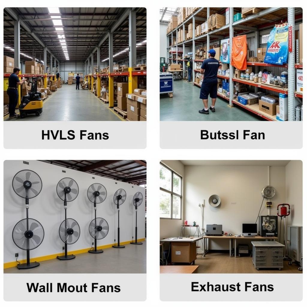 Industrial Fan Types in Brisbane