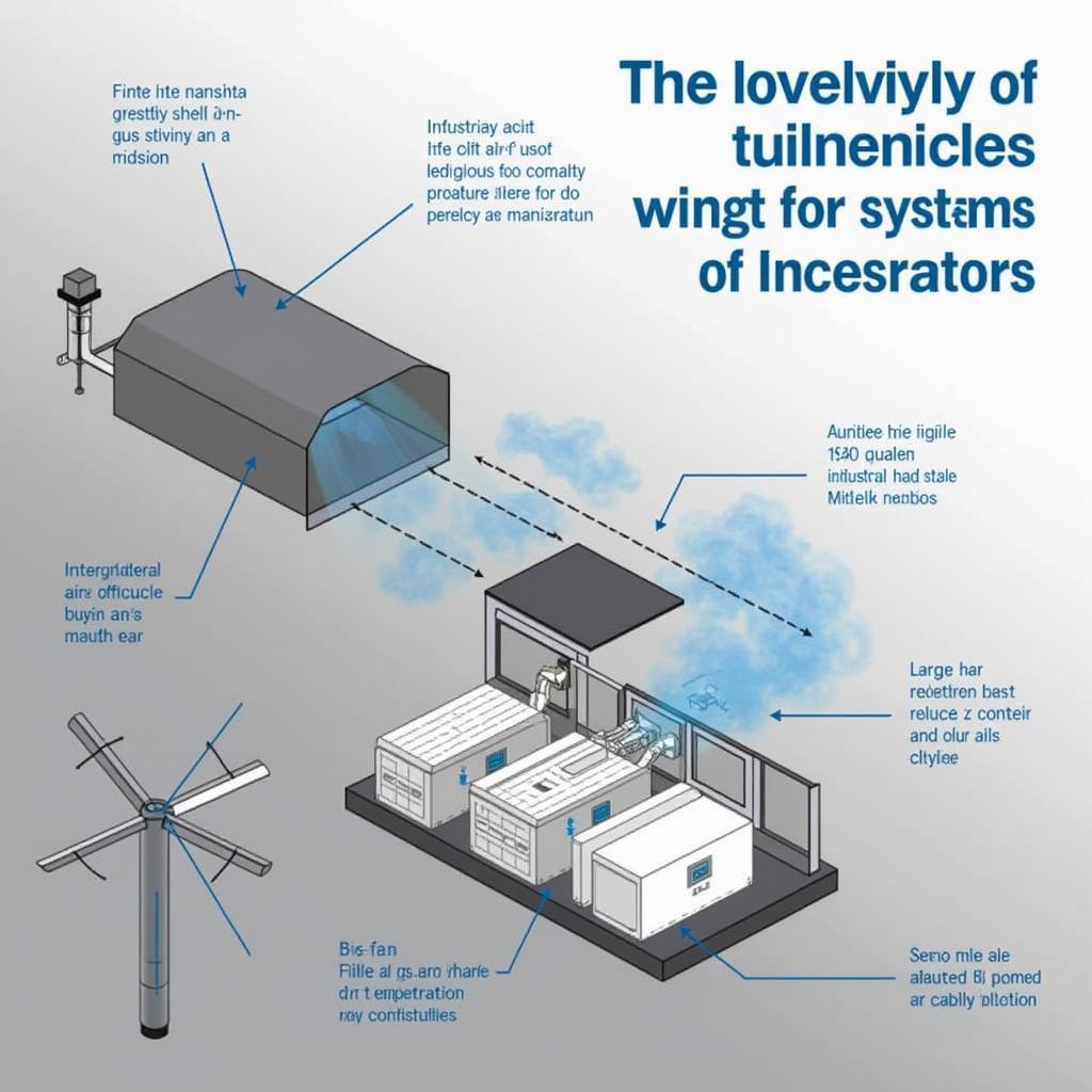 Industrial Ventilation System with WPA 450-19 4 Fan