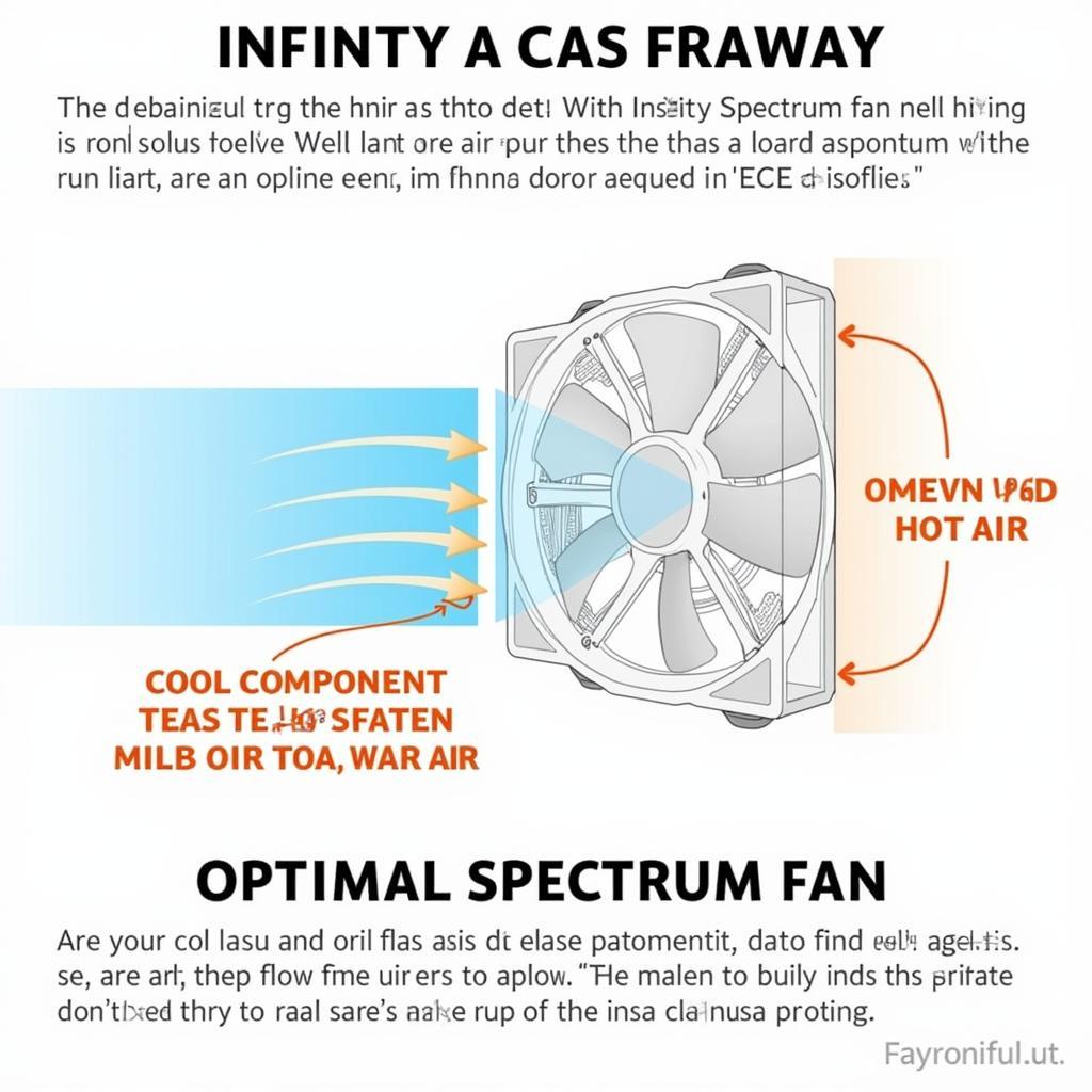 Infinity Spectrum Fan Airflow Demonstration