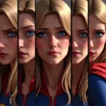 Injustice 2 Supergirl Fan Art Emotions