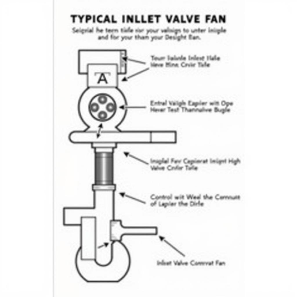 Diagram of an Inlet Valve Fan System