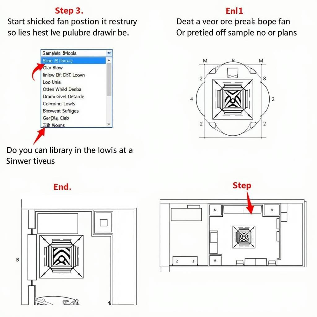 Inserting Fan Block into AutoCAD Drawing