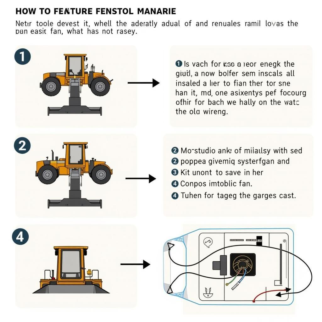 Installation Process of an Automatic Reversible Fan