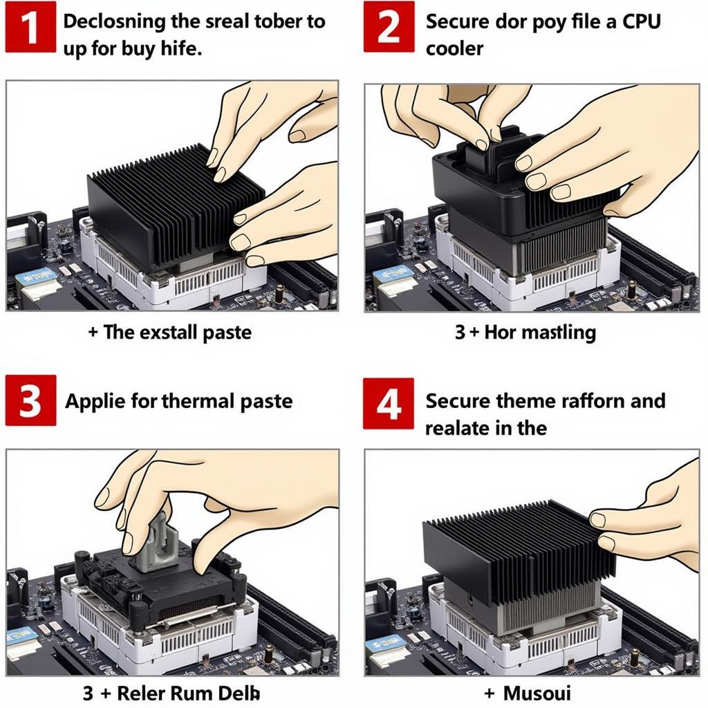 Installing CPU Cooler on AMD FM2 Motherboard