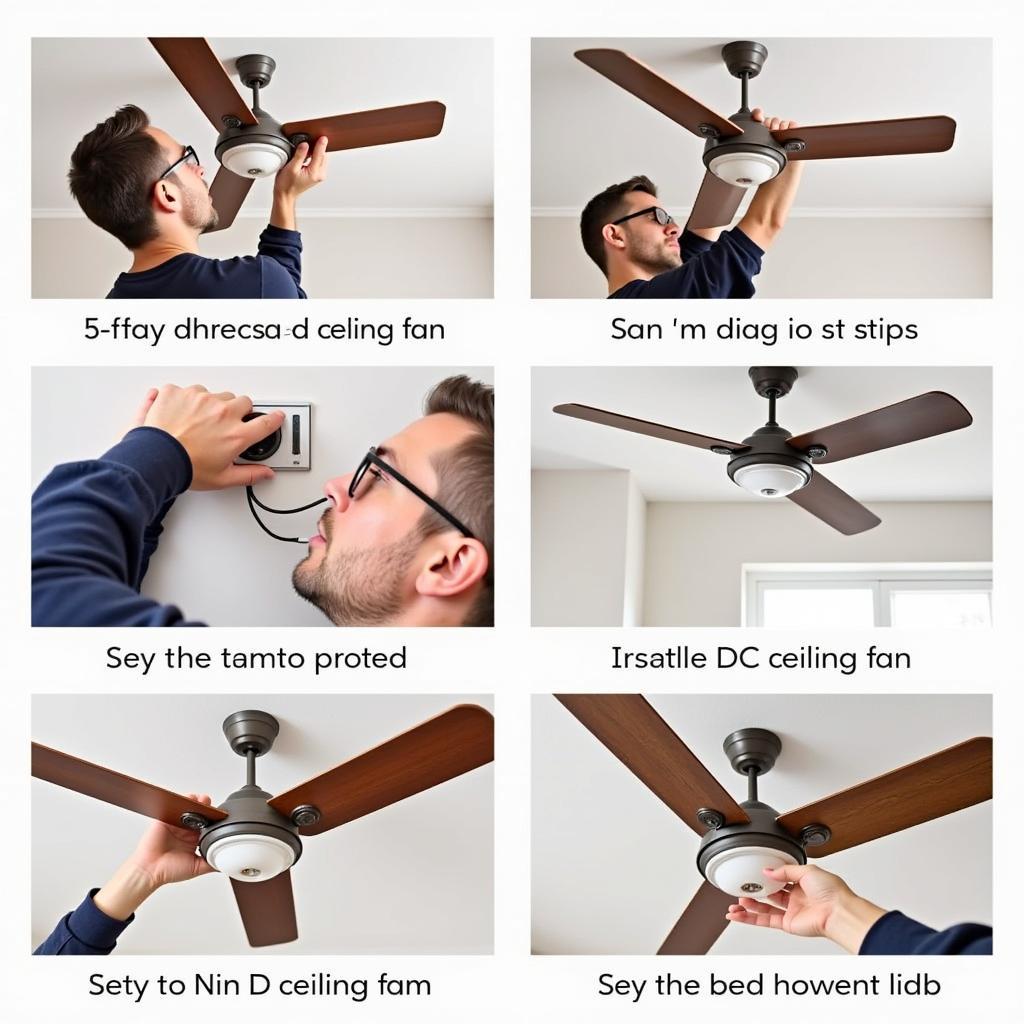 Installing DC Ceiling Fan Safely