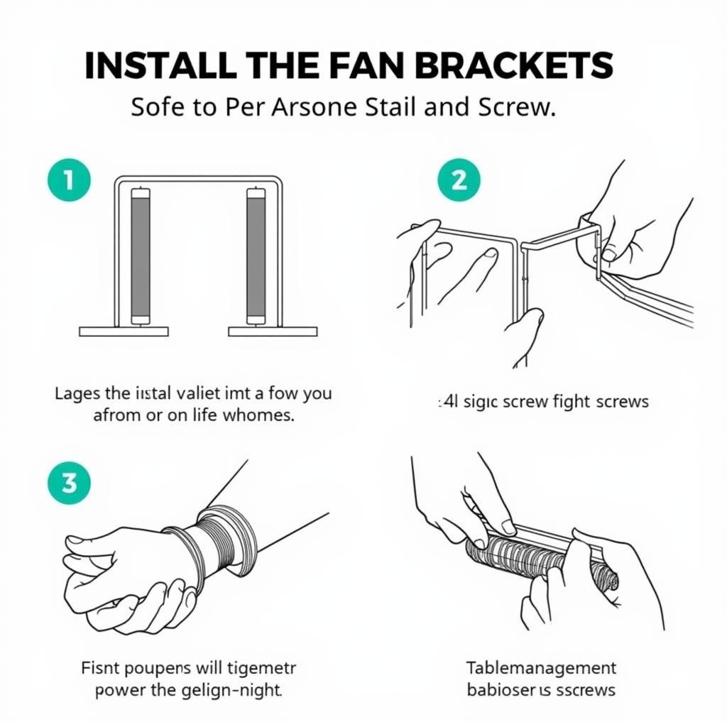 Fan Bracket Installation