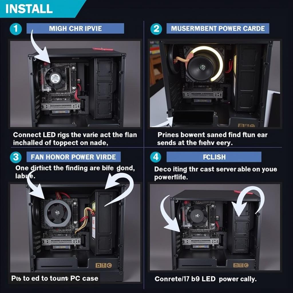 Step-by-Step Installation Guide for Fan Coolman LED Ring