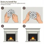 Installing an Inset Wood Burner Fan