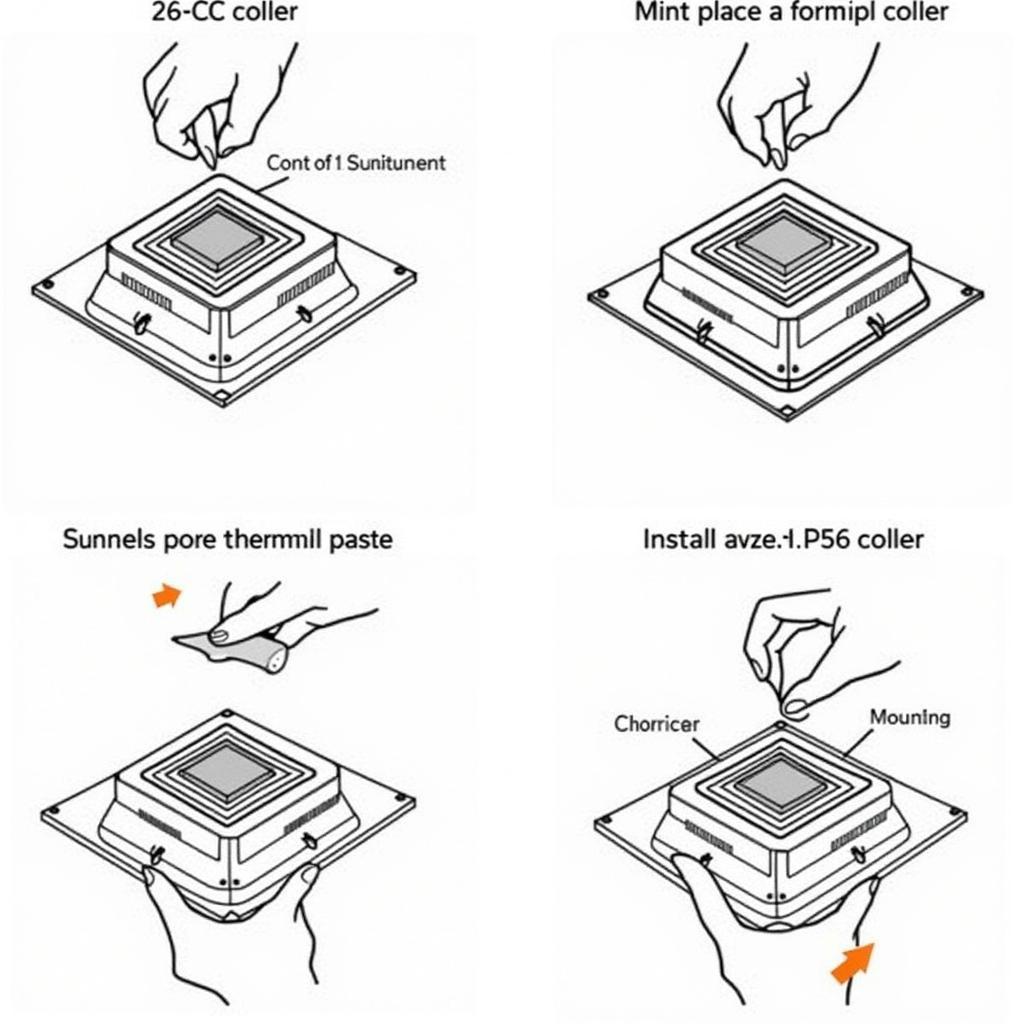 Installing CPU Cooler on Intel 1156 Socket