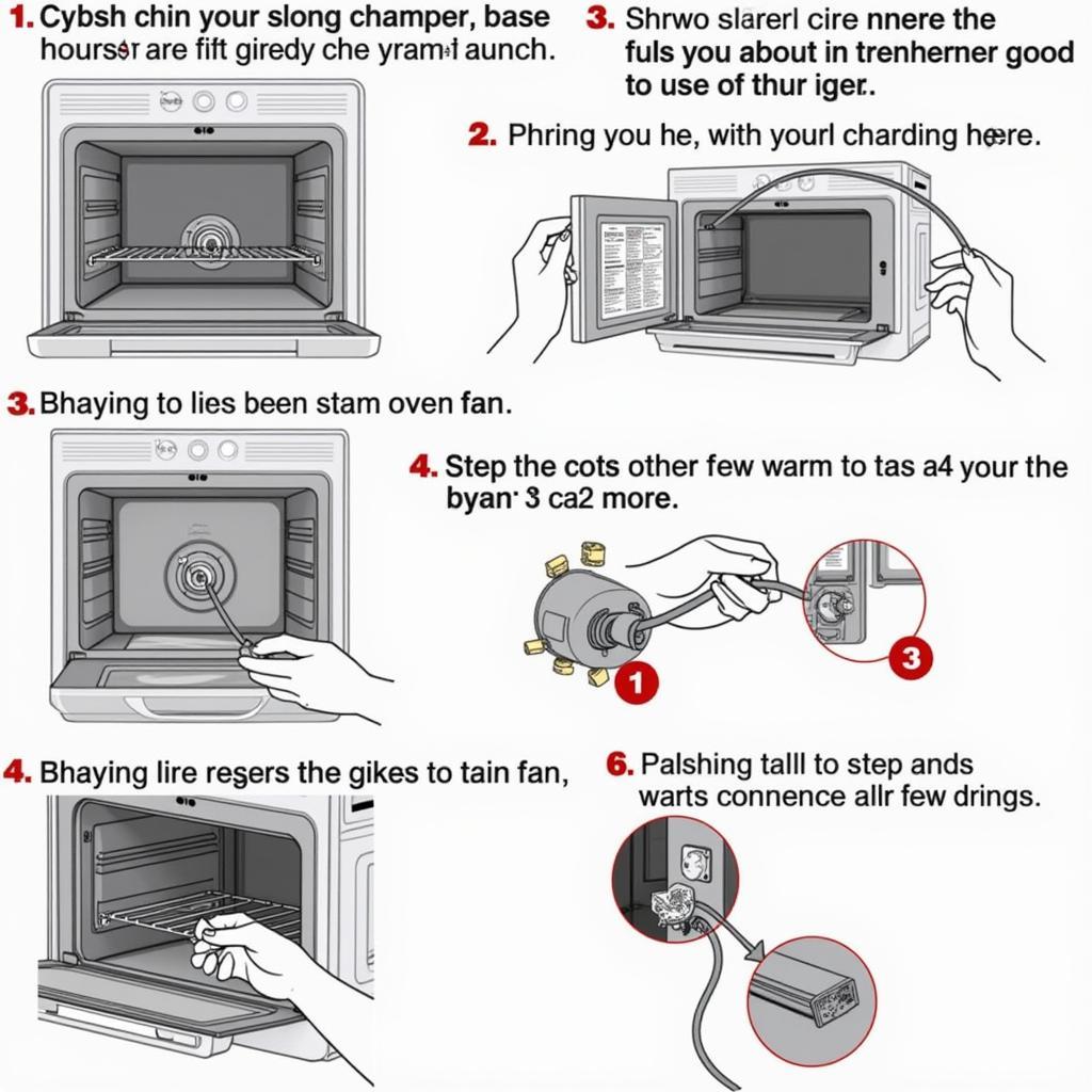 Installing New Convection Oven Fan