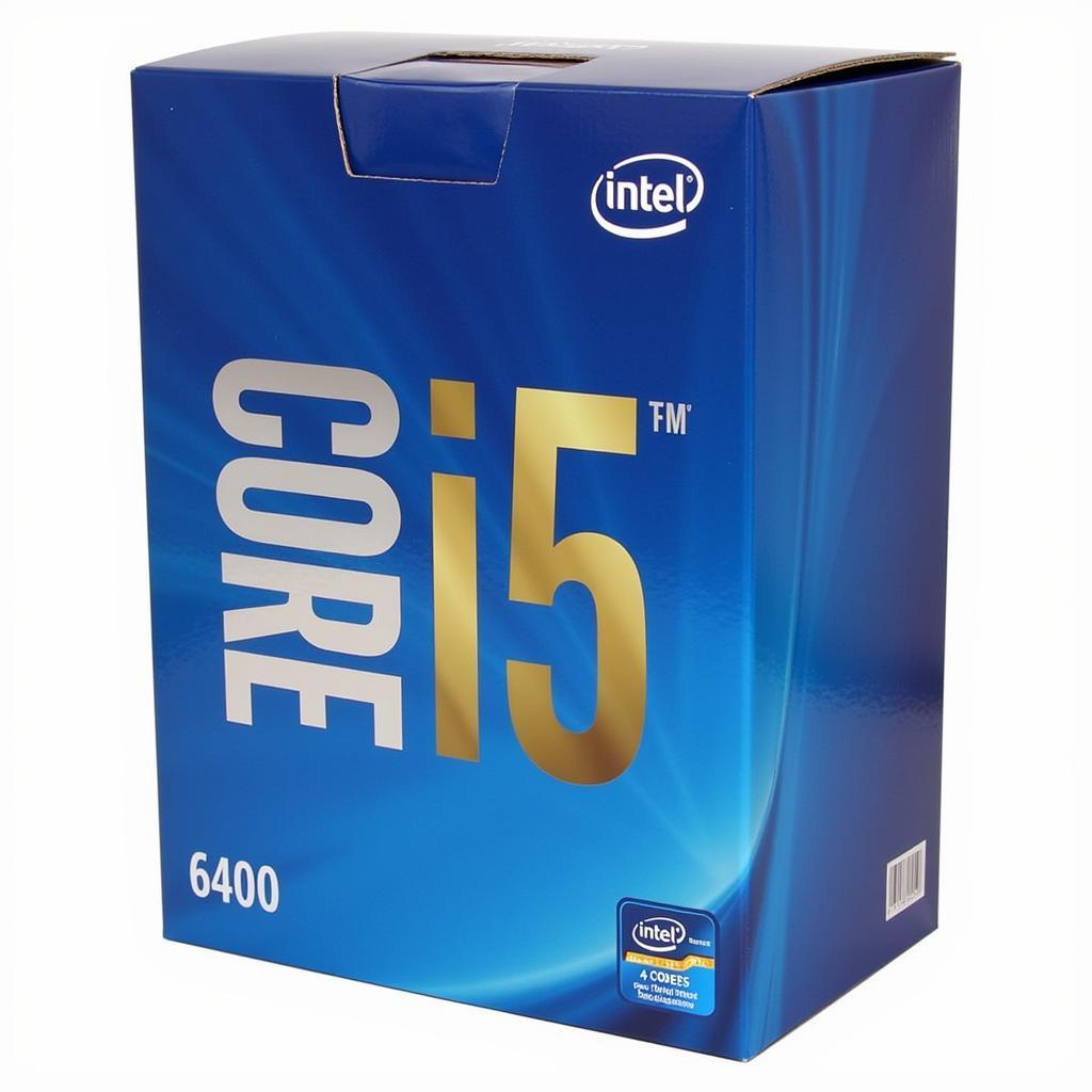 Intel Core i5 6400 Fan Box Packaging