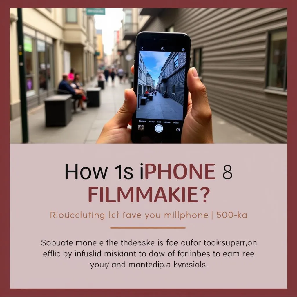 iPhone Filmmaking Workshop for Beginners