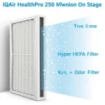 IQAir HealthPro 250 Filtration System Diagram