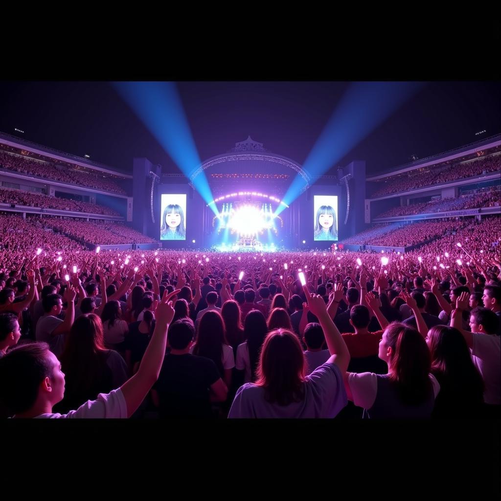 IU Concert Crowd