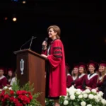 IU Delivers Heartfelt Speech at Graduation Ceremony