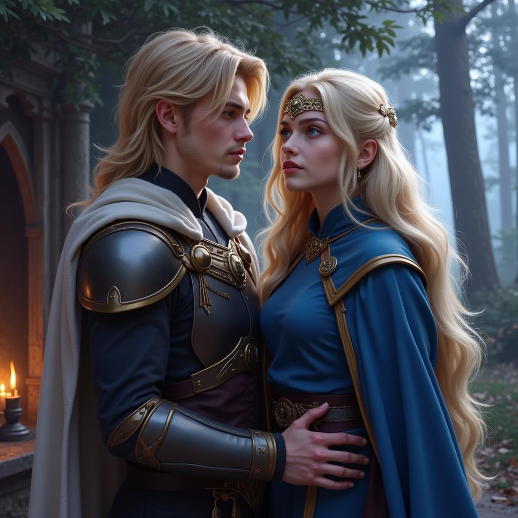 Jaina and Arthas fan art