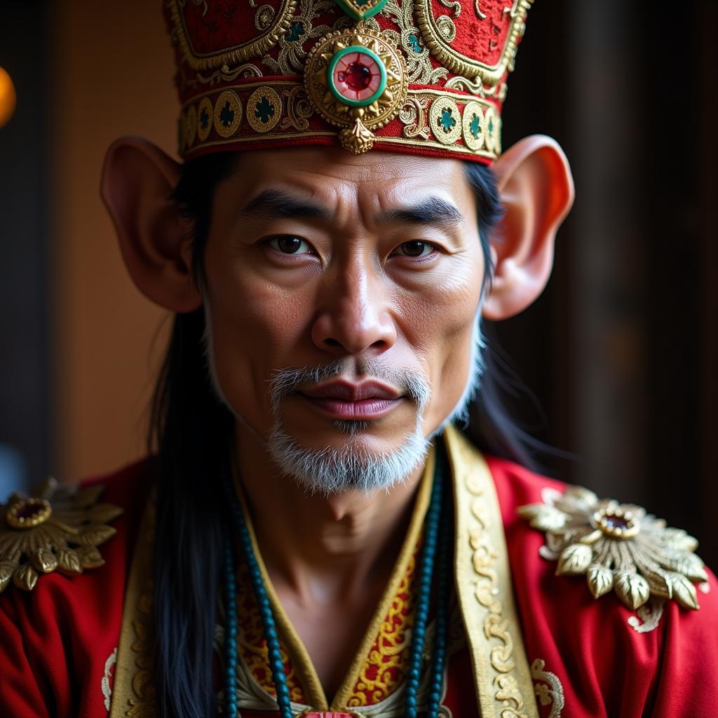 James Ji in his Monkey King costume