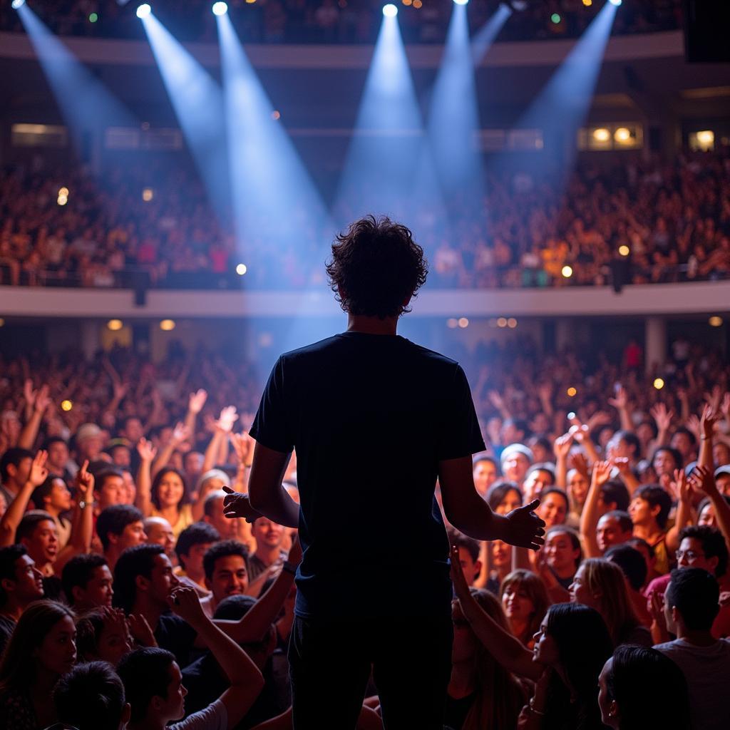 Jason Mraz performing live in Manila