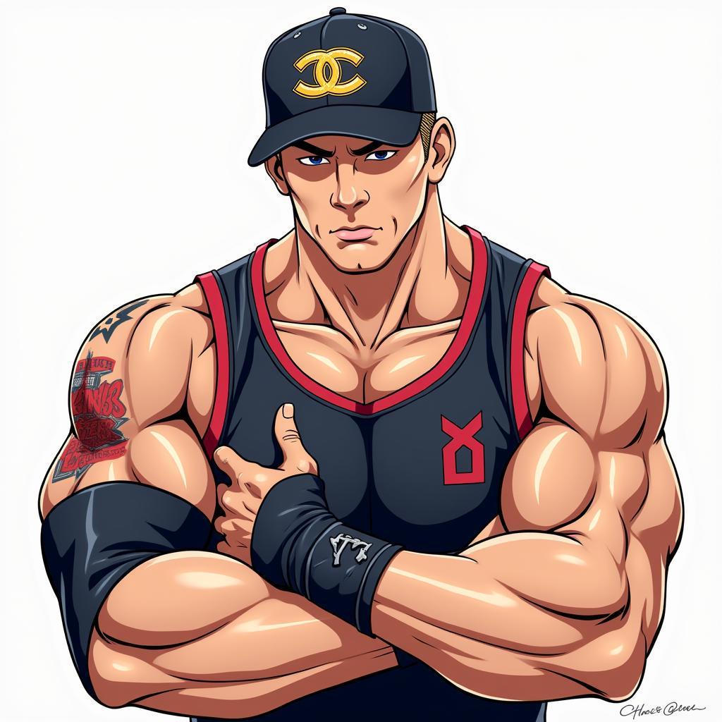 John Cena Anime Fan Art