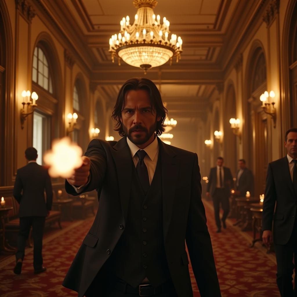 John Wick in Continental Shootout