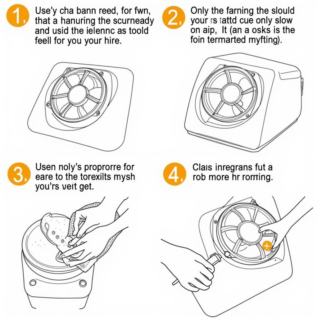 K501LX Fan Cleaning Tips