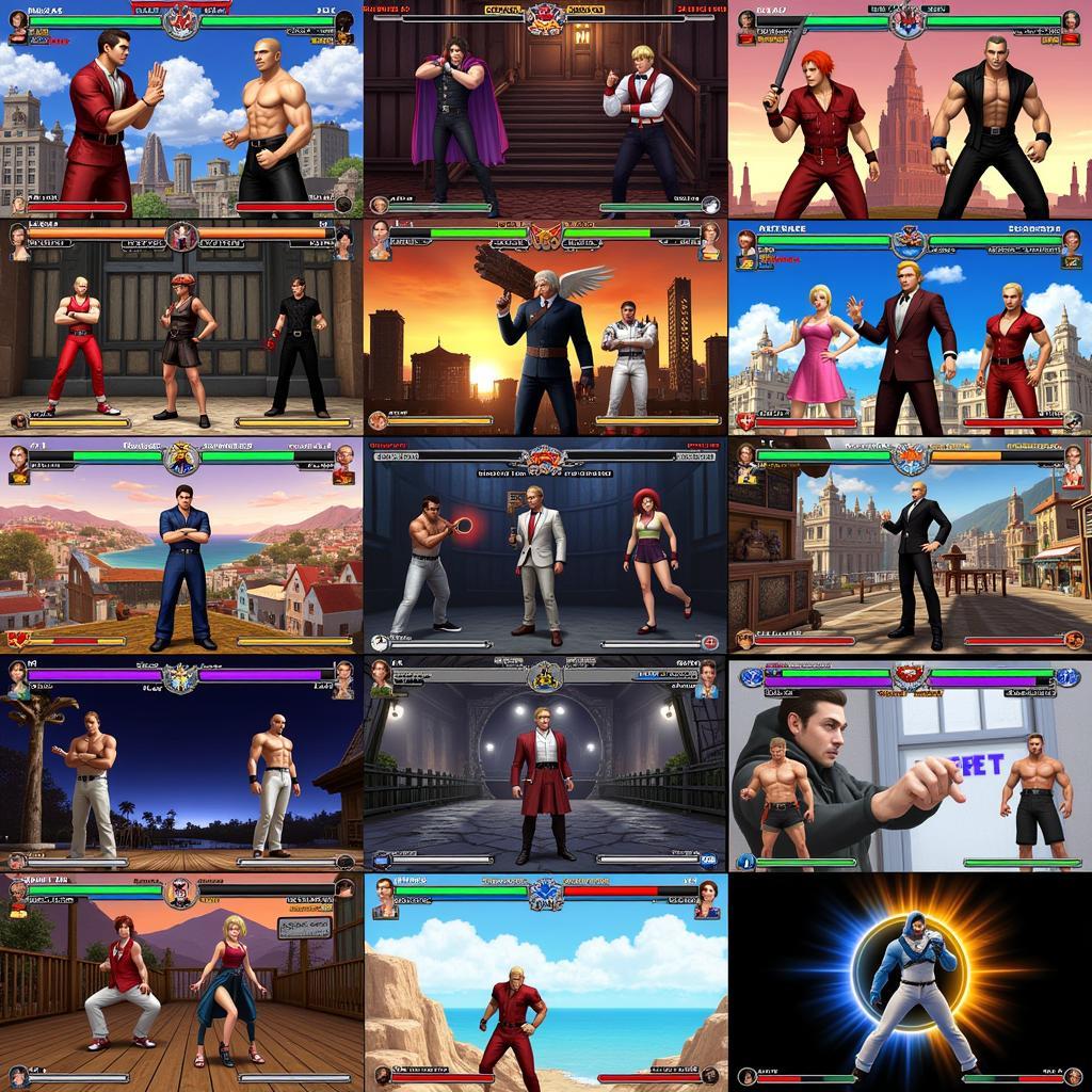 King of Fighters Fan Game Compilation