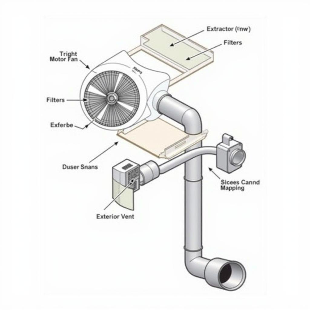 Kitchen Extractor Fan Components