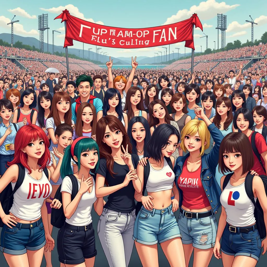 K-Pop fan culture is known for its dedication and creative expressions, often taking the form of fan projects, fan art, and social media support.