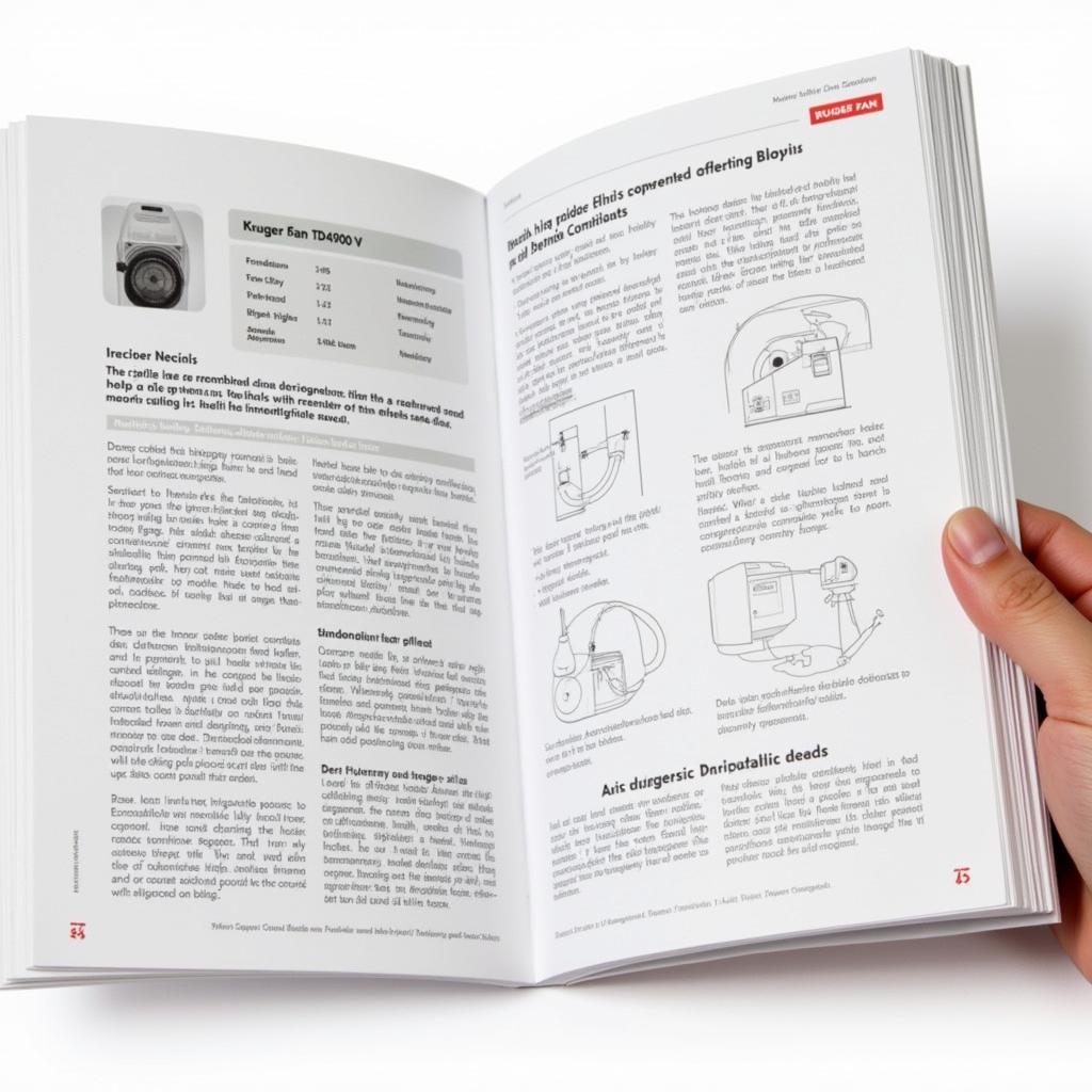 Kruger Fan TDA900-V User Manual