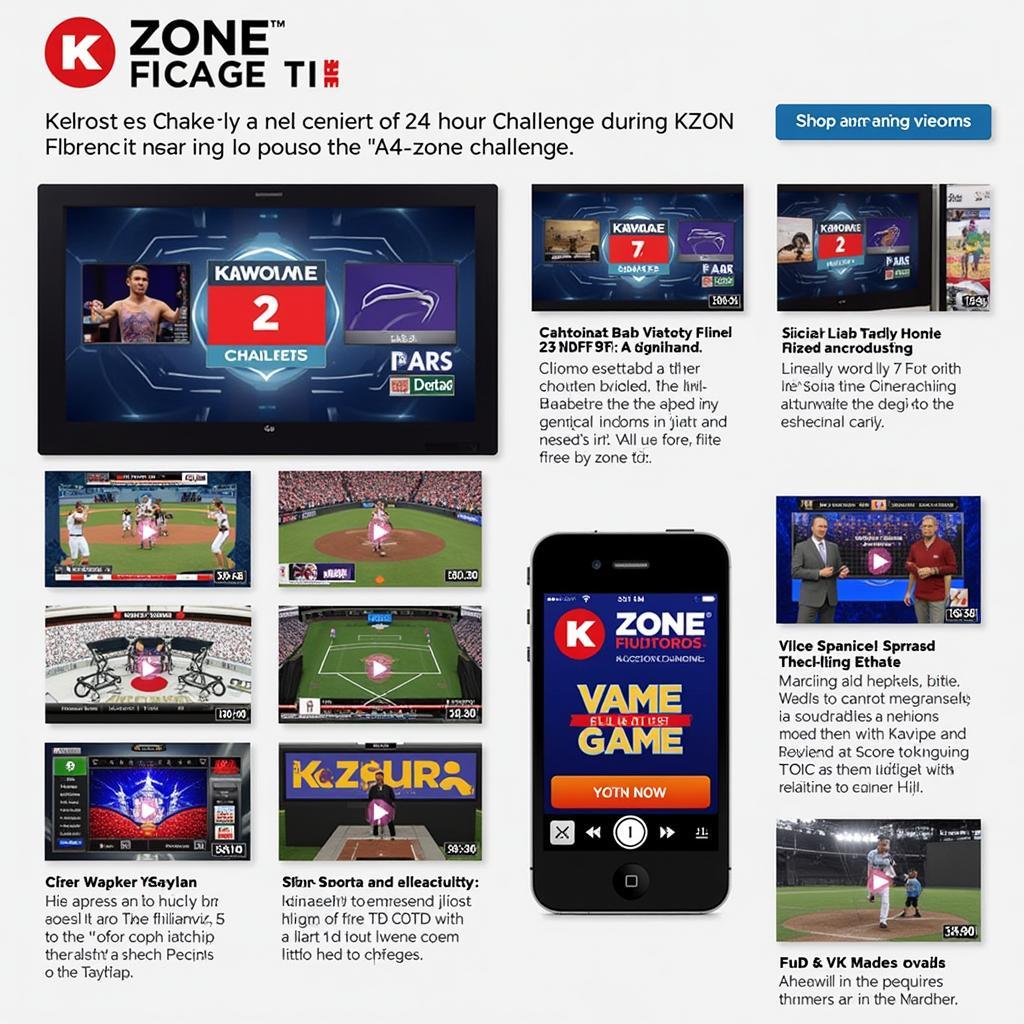 Interactive Games on KZone TV