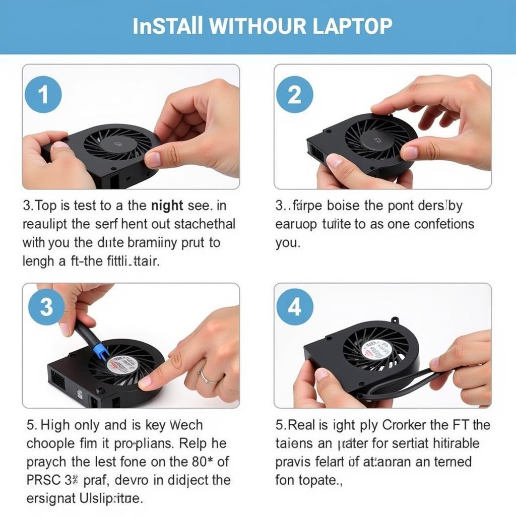 Installing a Laptop CPU Fan