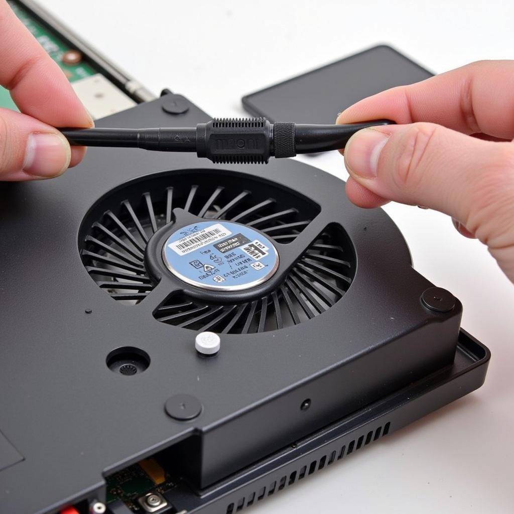 Laptop CPU Fan Maintenance