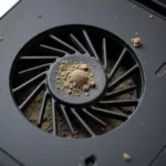 Laptop Fan Dust Obstruction