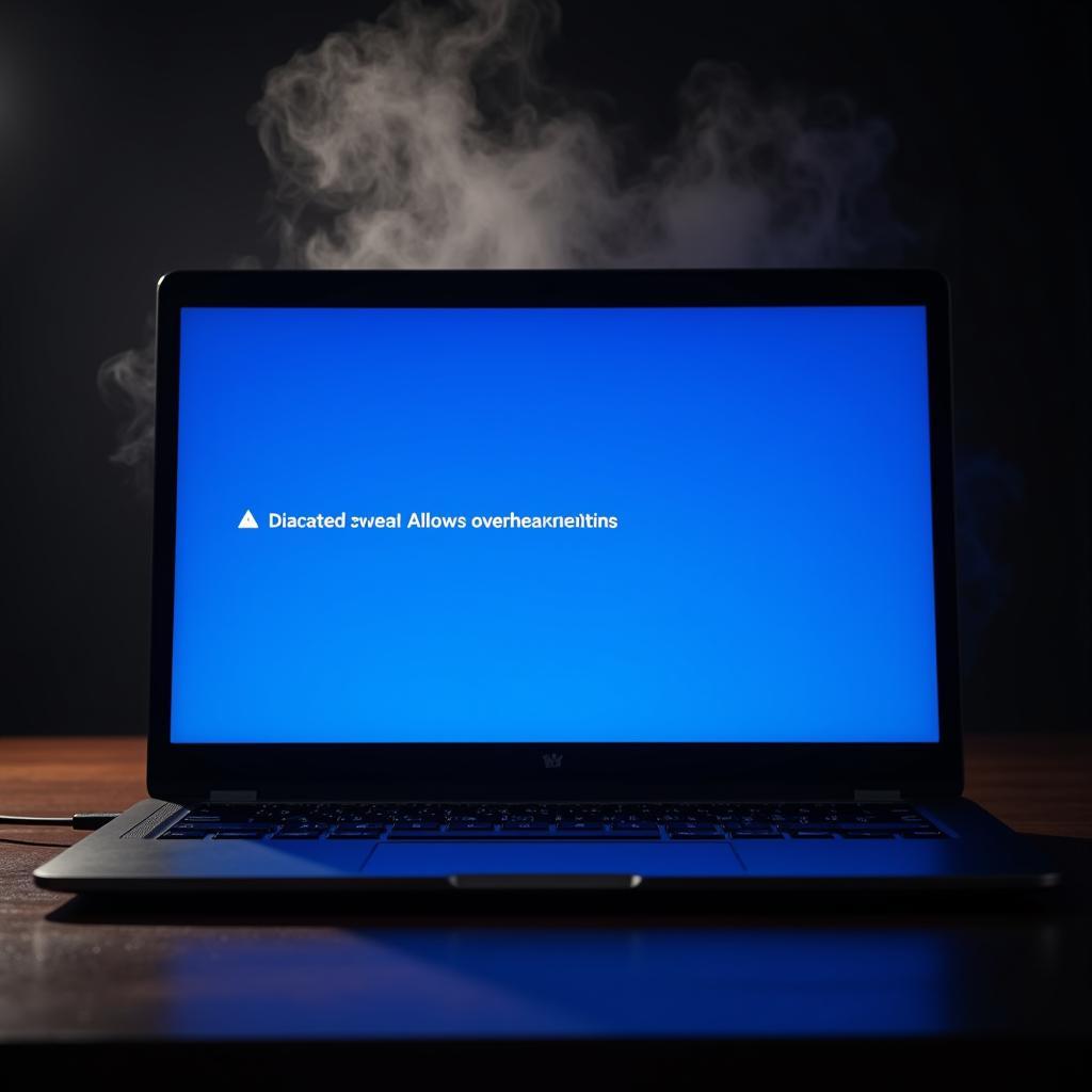 Laptop overheating warning signs