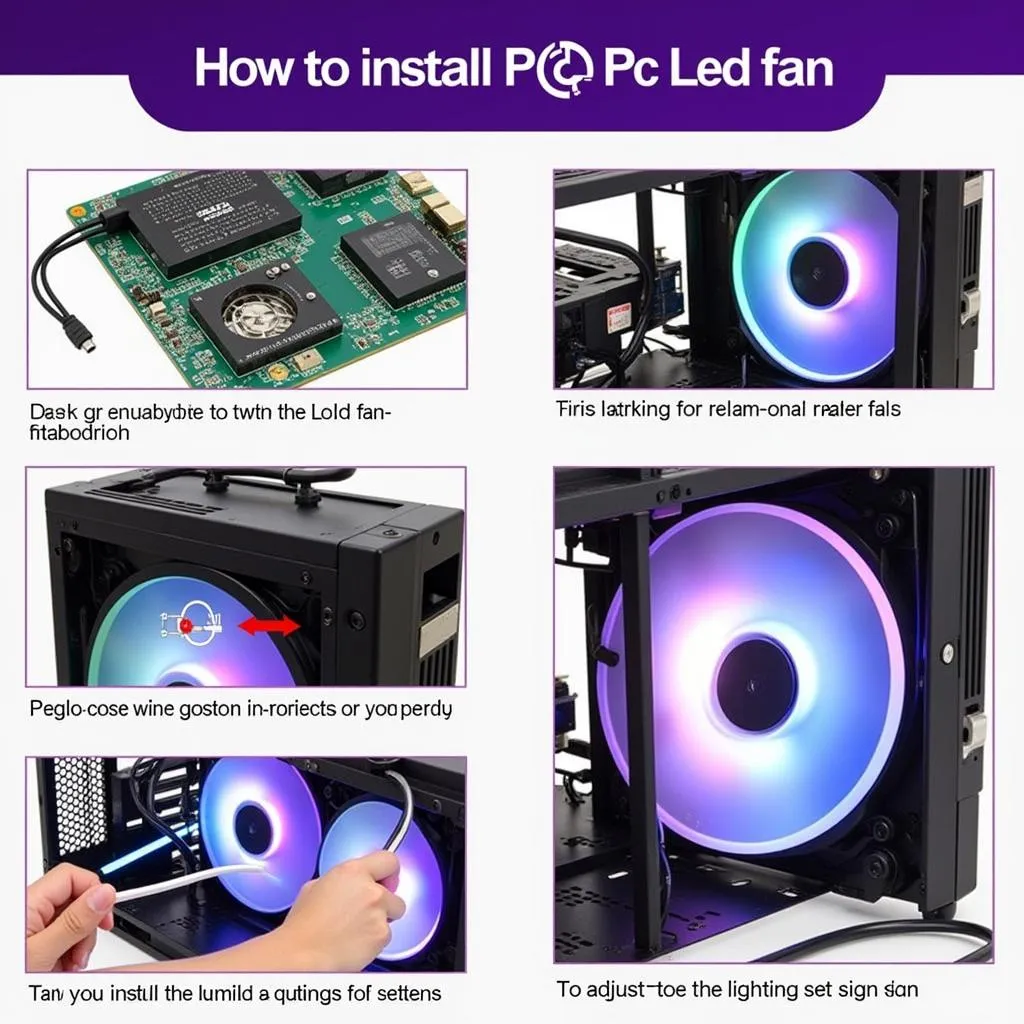 How to Install a PC LED Fan