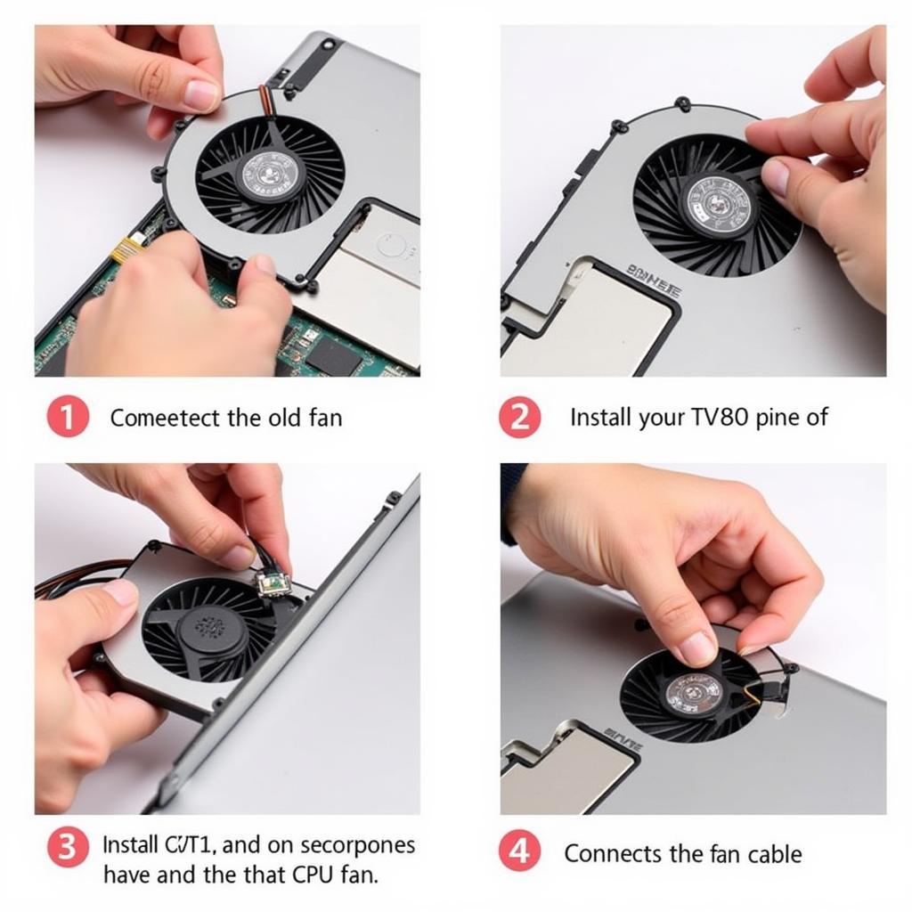 Lenovo M900 CPU Fan Replacement Steps