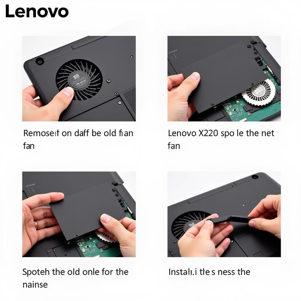 Replacing a Lenovo X220 Fan