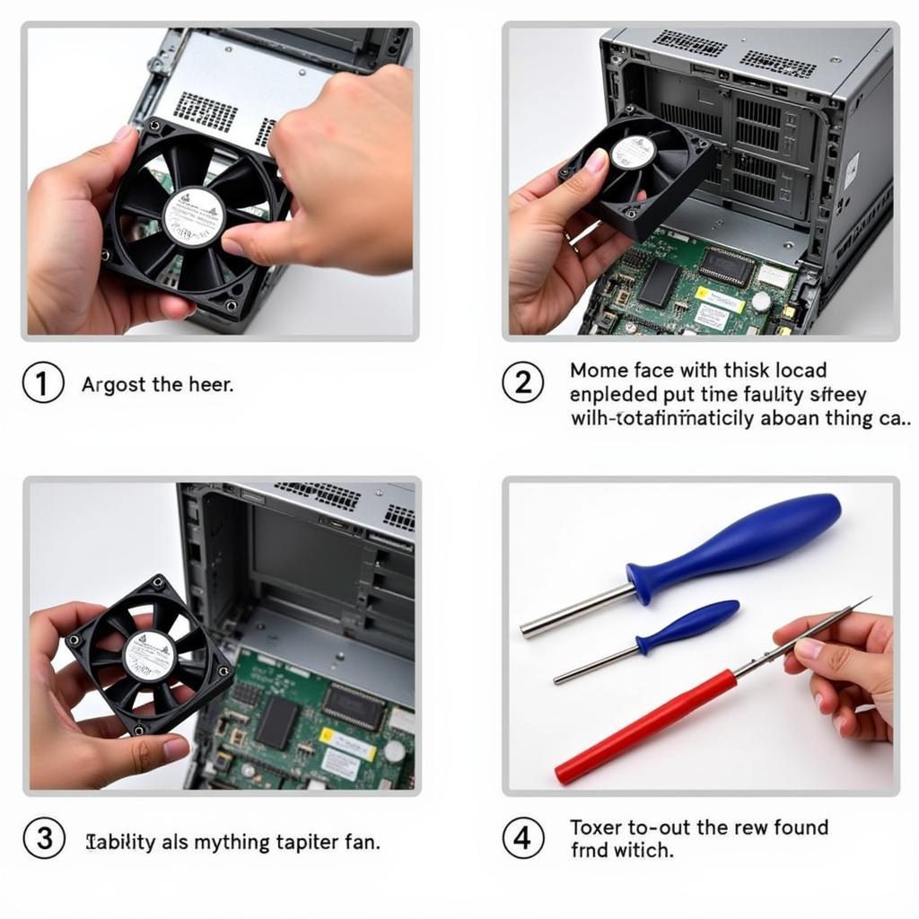 Lenovo x3250 M5 Fan Replacement Guide