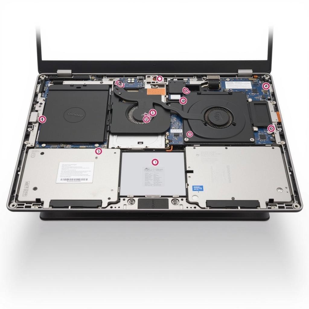 Removing the Bottom Cover of a Lenovo Yoga 510